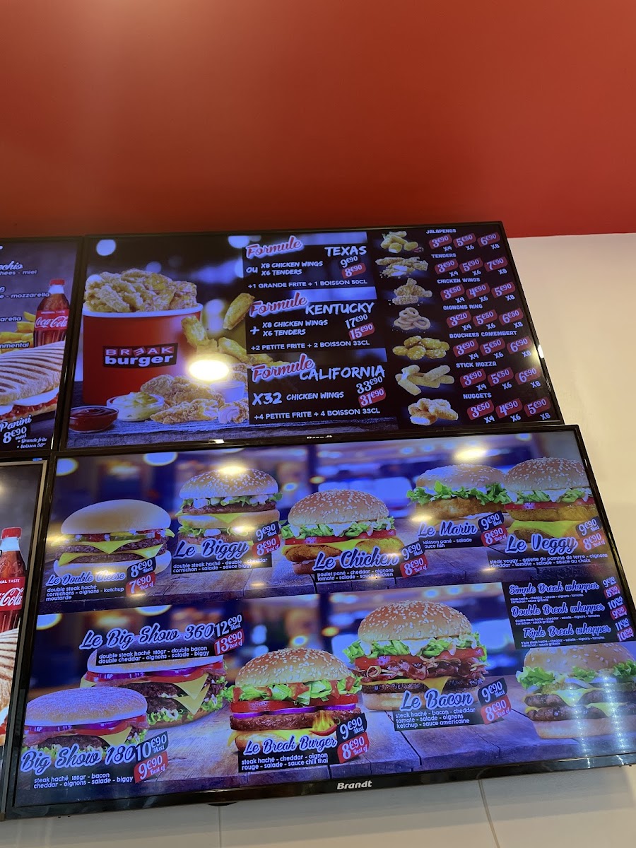 Menu Break Burger Fast Food Halal-1