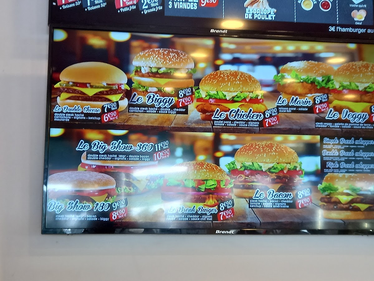 Menu Break Burger Fast Food Halal-4